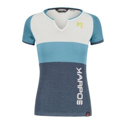 Женская футболка Karpos Moved Evo W Jersey бело-морская